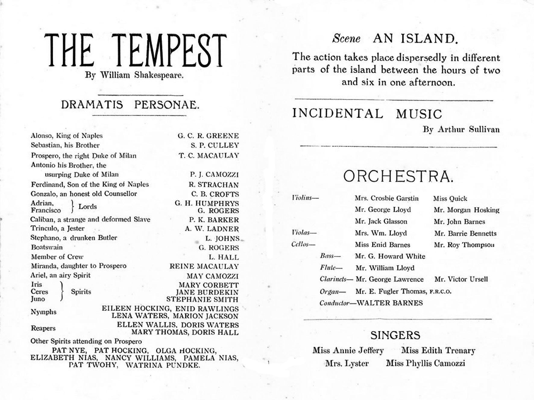 La tempestad de 1932