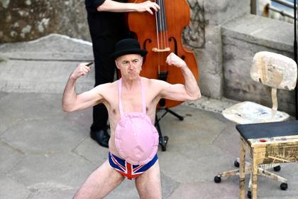 Adolf and Winston - Living Spit