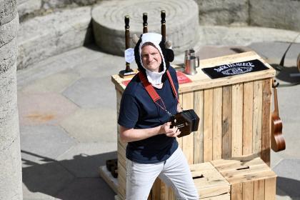 One Man and His Cow - Living Spit