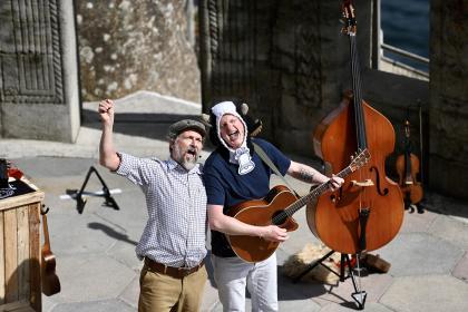 One Man and His Cow - Living Spit