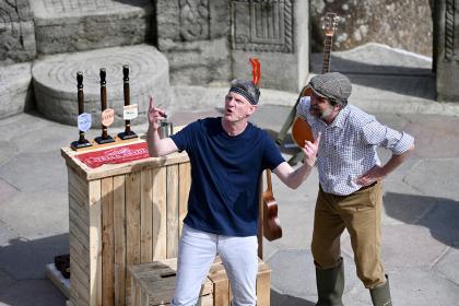 One Man and His Cow - Living Spit