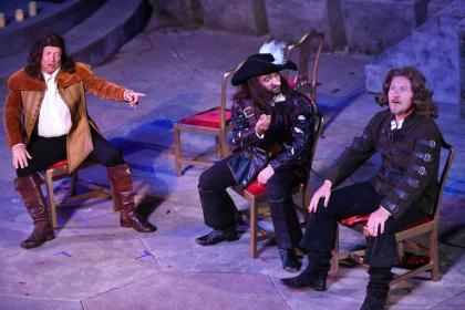 A scene from Cyrano De Bergerac
