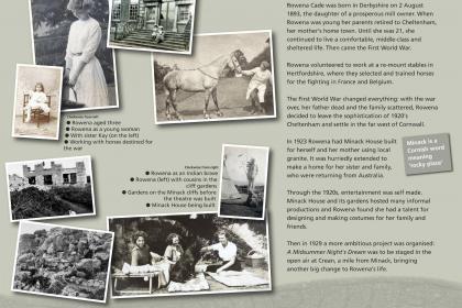 Rowena Cade's early years