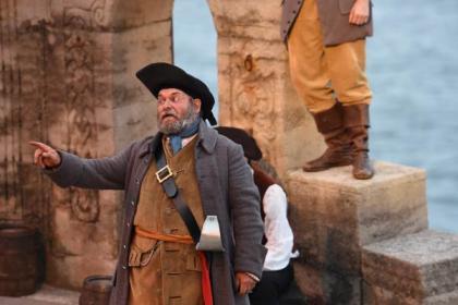 A scene from Treasure Island