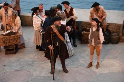 A scene from Treasure Island