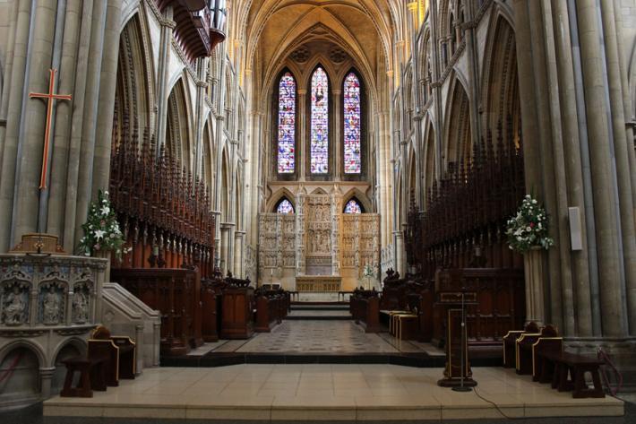 Interior of Truro Cathedral