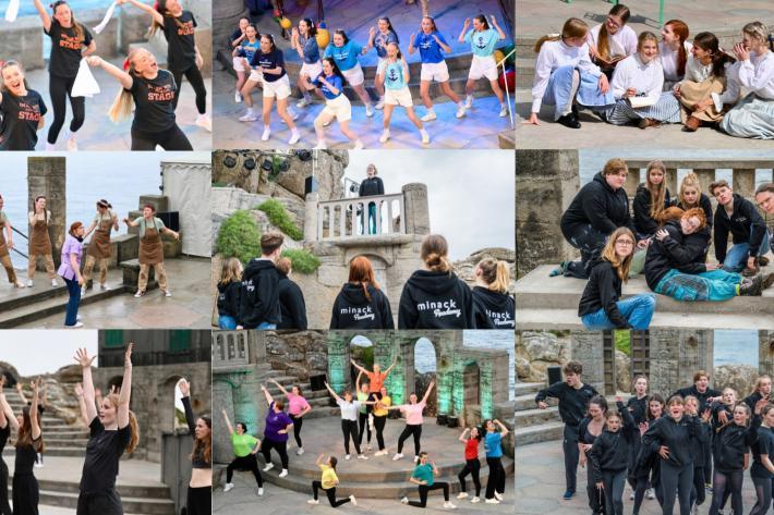 Montage of Academy students