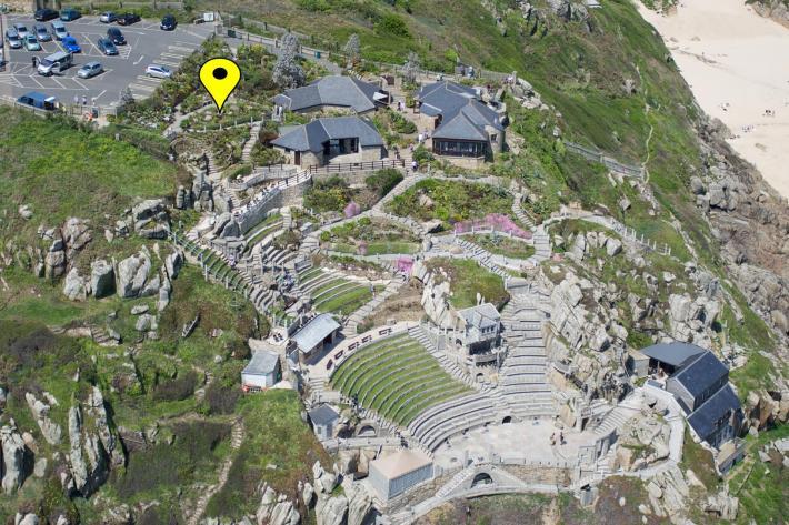 Aerial Minack