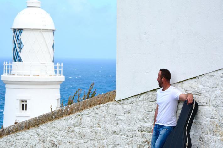 Will Keating pictured at Pendeen Lighthouse